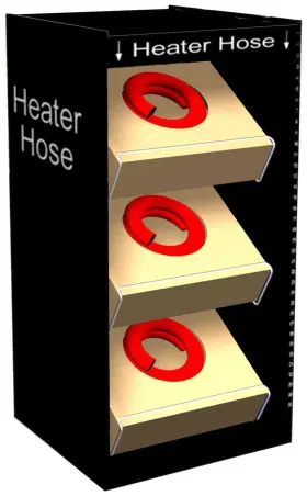91160 GATES Heater Hose