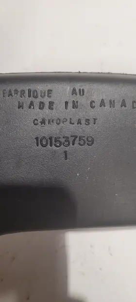 10153759 GENERAL MOTORS Lh Heater Ac Duct Gauge Bezel Camaro #2
