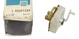 3007388 GENERAL MOTORS Air Conditioner Blower Switch Buick