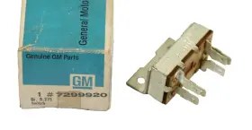 7299920 GENERAL MOTORS Heater Servo Fan Switch Chevrolet