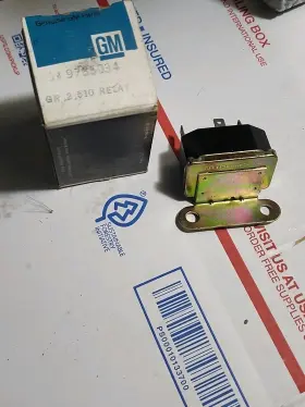 9785034 GENERAL MOTORS Nos Tail Gate Blower Relay Gm Pontiac