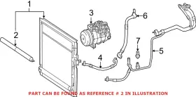 099835004764-BB GENUINE MERCEDES-BENZ Receiver Drier GL350 099835004764-BB GENUINE MERCEDES-BENZ Receiver Drier GL350