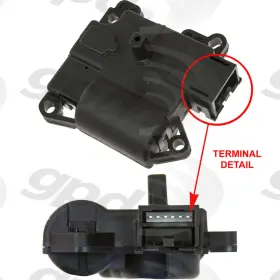 1711910 GLOBAL PARTS DISTRIBUTORS Hvac Blend Door Actuator