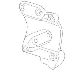 12612514 GM Air Conditioning Compressor Bracket #3
