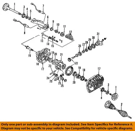 15522139 GM Front Axle Shim