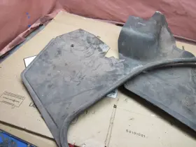 7722808 GM Body Kick Panels Air Conditioning Set Gto Chevelle #3