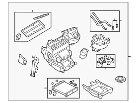 93182458 GM Heater Astra