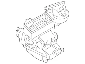 93196678 GM Heater Air Conditioning Evaporator Astra