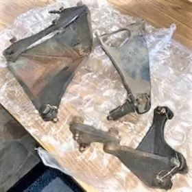 1969-BB GM ORIGINAL Big Block Lwp Air Brackets First Design #3