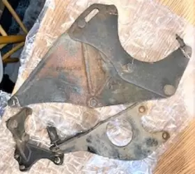 1969-BB GM ORIGINAL Big Block Lwp Air Brackets First Design