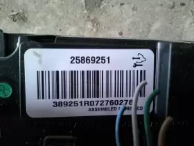 655-01879 GMC TRUCK Temperature Control Front Automatic CJ2 #3