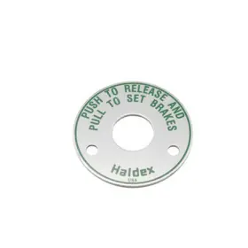 K1451517 HALDEX Valve Faceplate Push