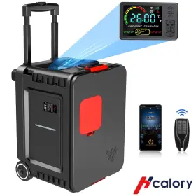 IER4959726 HCALORY Diesel Air Heater Bluetooth Camping