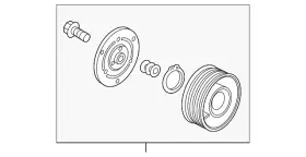 38900-5AA-A02 HONDA Clutch Pulley Civic