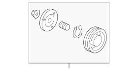 38900-R1A-A02 HONDA Clutch Civic