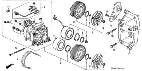 38908-PLM-A11 HONDA Protector Set Thermal