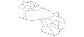79023-SHJ-A01 HONDA Lower Duct Odyssey