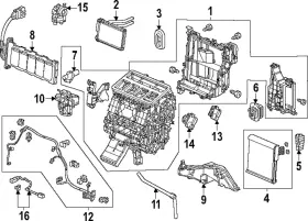 79106-30B-A52 HONDA Ac Heater Accord