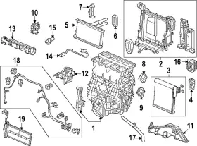 79106-3A0-A51 HONDA Hvac Unit