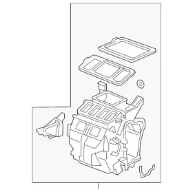 79106-SNA-A02 HONDA Air Conditioning Heating Civic