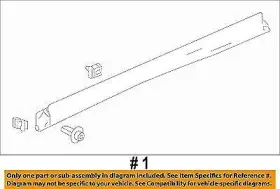 71800T0GA01 HONDA OEM Pillars Rocker Floor Molding Right #2