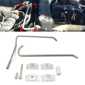 550742297492 HUKYU Heater Lines Clamps Engine Kit Dodge