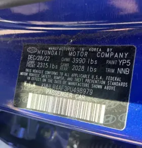 679-10255 HYUNDAI Ac Condenser Turbo Elantra