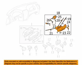 9725025450 HYUNDAI Temperature Control Dohc Hatchback Accent #3