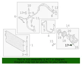 97683-D9000 HYUNDAI Compressor Relief Valve Snap Ring #2