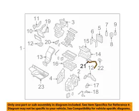 97284-2B000 HYUNDAI OEM Ac Evaporator Heater Drain Hose