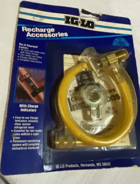 028882021814 IG-LO Auto Air Conditioner Recharge Hose Valve