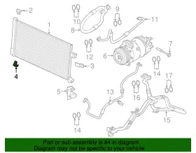 T2H42844 JAGUAR Condenser Lower Bracket #2