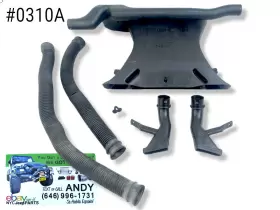 55037640AA JEEP Dash Door Defrost Vent Air Ducts Hose Tj #2