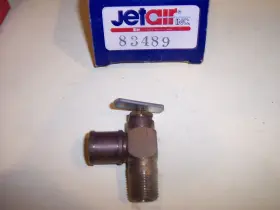 83489 JETAIR Heater Control Valve Manual Copper Alloy Hose #3