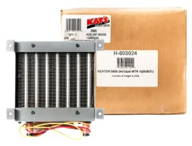 Kats Heaters 39600 24 Volt 3 Speed Auxiliary Heater 15000 Btu 1.5a Model Number