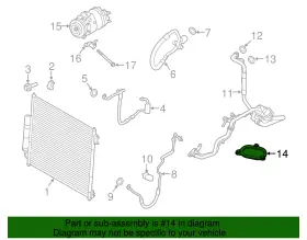 LR036404 LAND-ROVER Line Ring #2