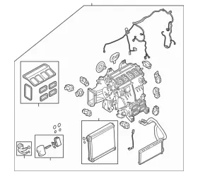 LR143237 LAND-ROVER Ac Heater