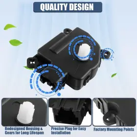 156013 LCWRGS Hvac Heater Blend Door Actuator Chrysler #3