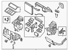 BHS2-61-130D MAZDA Ac Heater