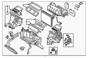 DH0N-61-130 MAZDA Ac Heater CX-3
