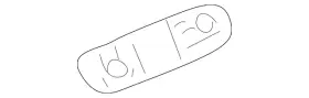 LC70-61-4EX MAZDA Condenser Bracket