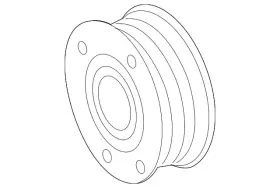 000-234-27-12 MERCEDES Pulley