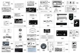 000-817-05-10 MERCEDES Label