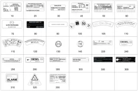 000-817-37-05 MERCEDES Label 000-817-37-05 MERCEDES Label