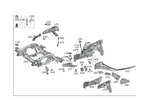 Mercedes-benz 002-995-82-01 Genuine Mercedes-benz Fastening Clamp