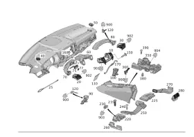 166-830-00-08 MERCEDES Radial Blower