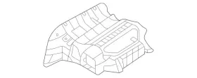 167-830-36-05 MERCEDES Housing Air Intake