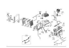 204-832-00-00 MERCEDES Condensation Hose E400