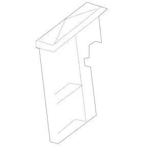 204-834-00-60-64 MERCEDES Frame