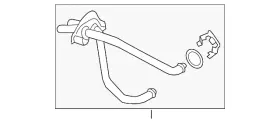 222-830-71-15 MERCEDES Pipe Kit